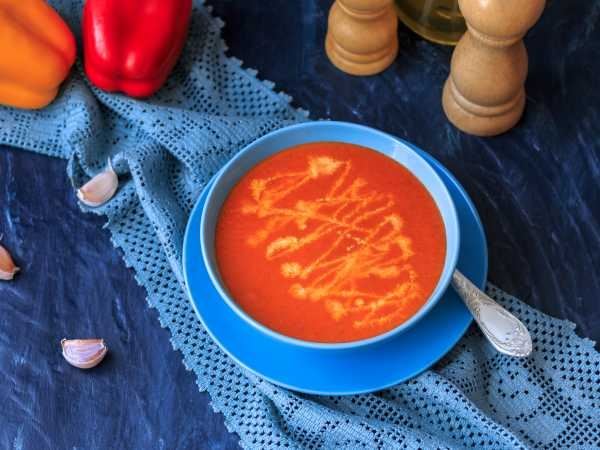 Морковно-имбирный суп-пюре